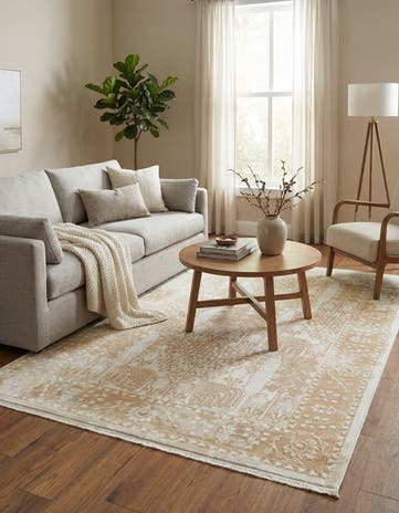 4' x 6' Nain Design Rug