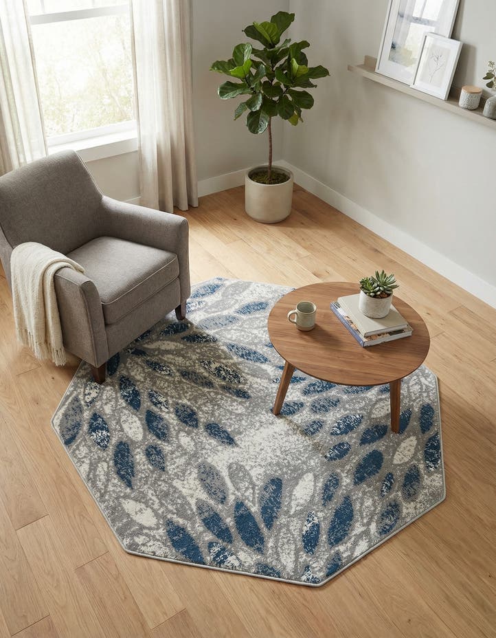 4' x 4' Charleston Octagon Rug