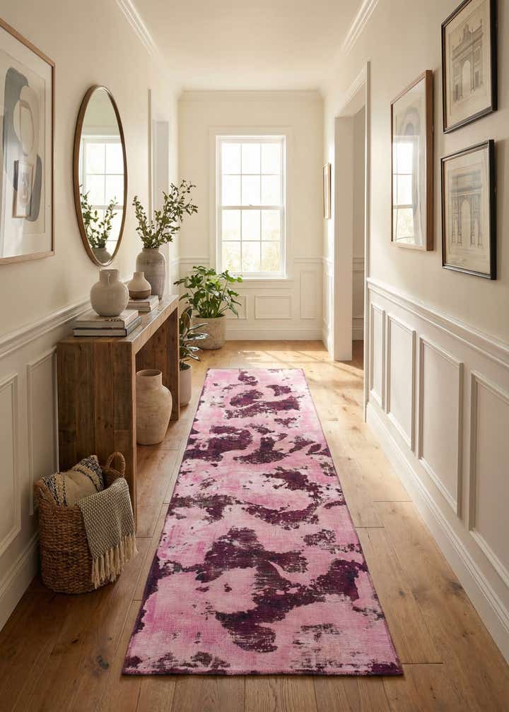 2' 9 x 10' Hand Knotted Ultra Vintage Persian Wool Runner Rug