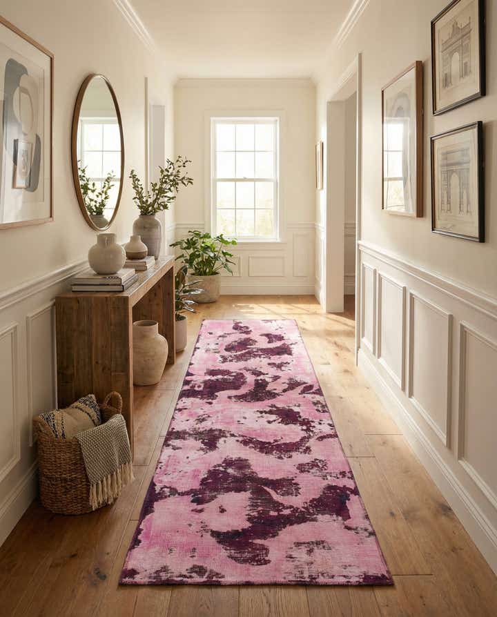 2' 9 x 10' Hand Knotted Ultra Vintage Persian Wool Runner Rug
