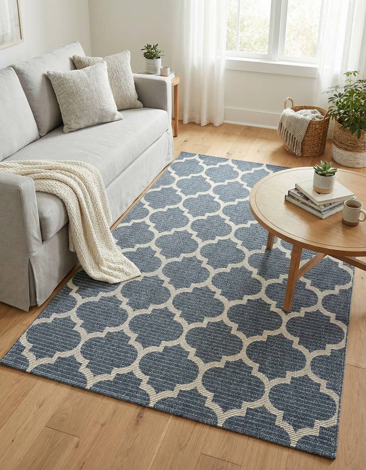 Detail image of 6' 4 x 9' Georgia Rug