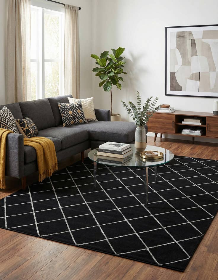 Detail image of 7' 10 x 10' Vogue Geo Rug