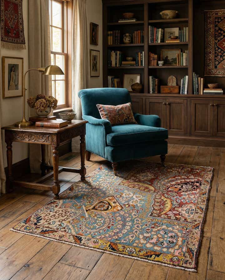 3' 3 x 4' 4 Wagireh Rug