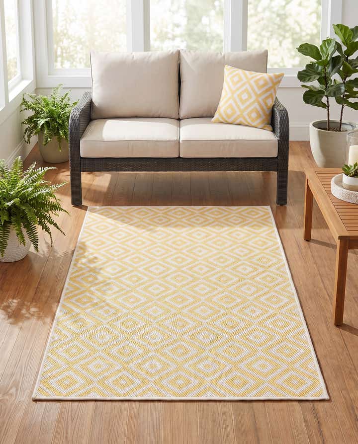 3' x 5' 3 Easy-Clean Jill Zarin Costa Rica Indoor / Outdoor Rug