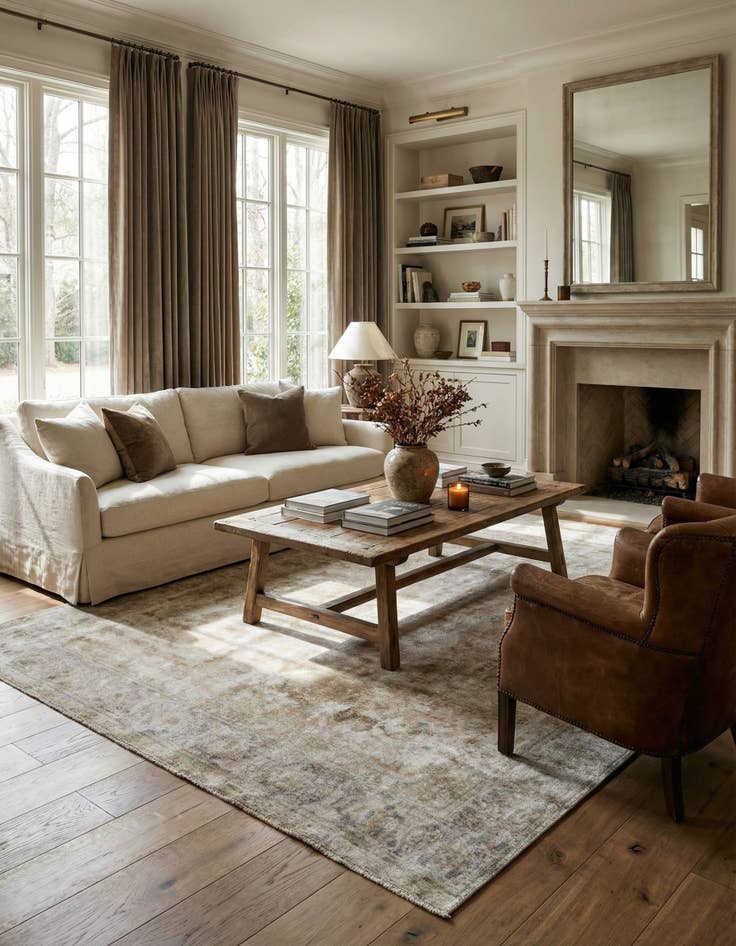 Detail image of 9' x 12' 8  Hand Knotted Ultra Vintage Persian Wool Rug