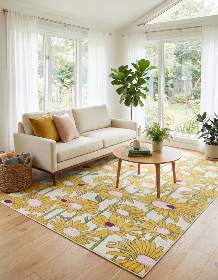 Detail image of  10' x 14' Bloom Rug