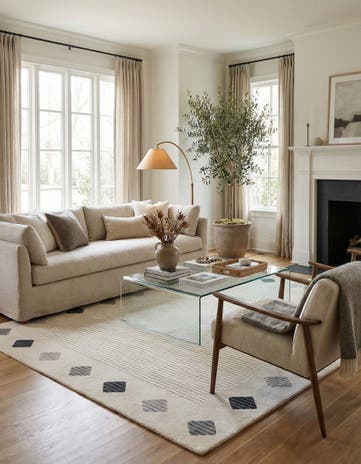 5' 7 x 7' 11 Hand Knotted Darya Wool Rug