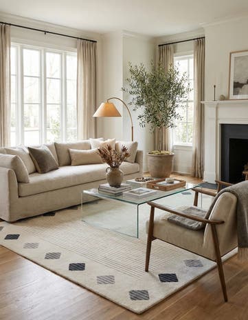 5' 7 x 7' 11 Hand Knotted Darya Wool Rug