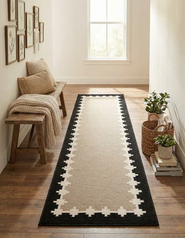 3' 3 x 12' Hand Woven Kilim Wool Runner Rug