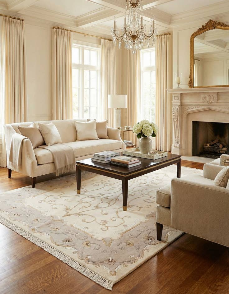 Detail image of 4' 2 x 6' 1 Darya Rug