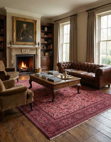 6' 10 x 10' 5 Sarough Rug