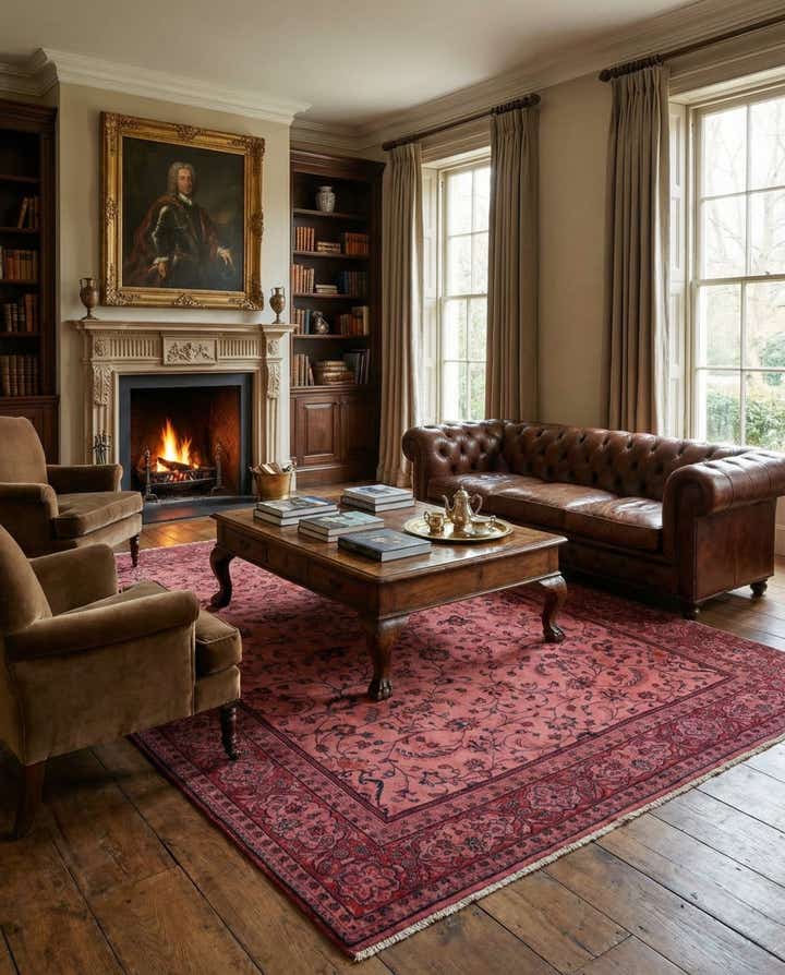 6' 10 x 10' 5 Sarough Rug