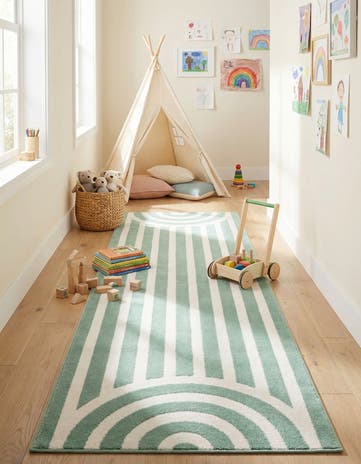 2' x 6' Whimsy Kids Runner Rug