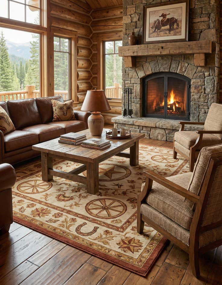 Detail image of  10' x 14' Pioneer Rug