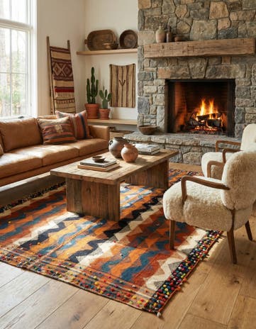 5' 8 x 7' 2 Jajim Rug
