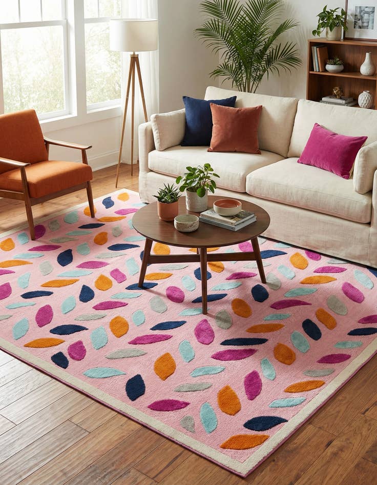 Detail image of 9' x 12'  Washable Aruba Indoor / Outdoor Rug