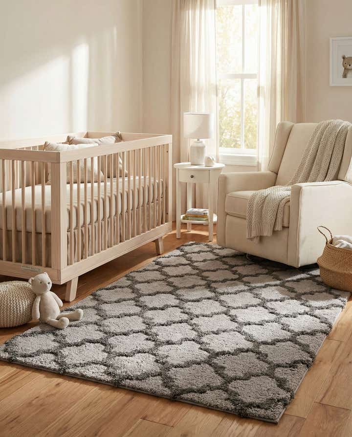 5' x 7' 10 Lattice Shag Rug