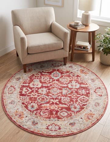 3' 10 x 3' 10 Noble Round Rug