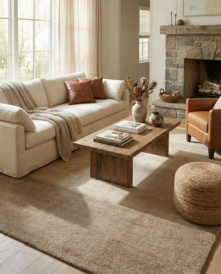 6' 7 x 10' Hand Knotted Kashkuli Gabbeh Wool Rug