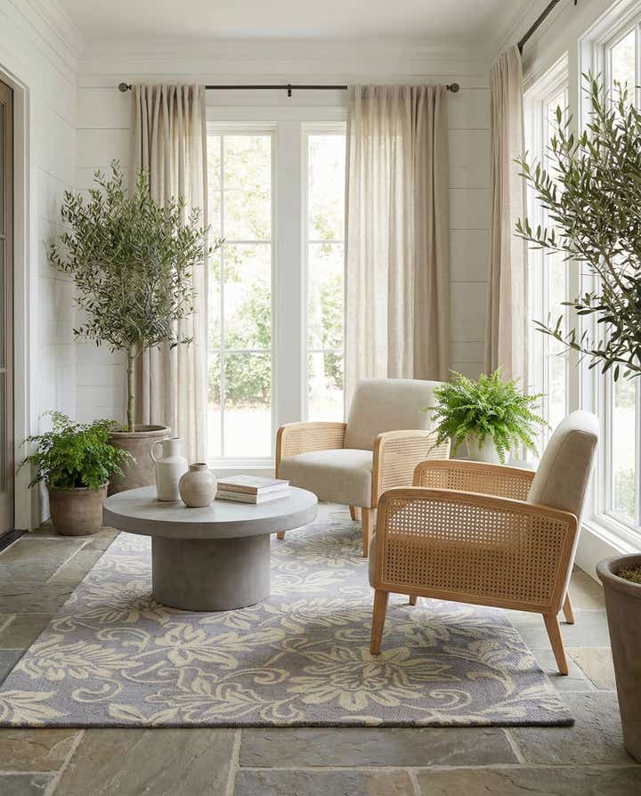 5' x 7' 11 Agra Rug