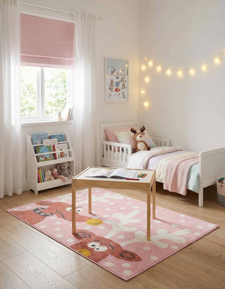 Detail image of 4' x 5' 7 Whimsy Kids Rug