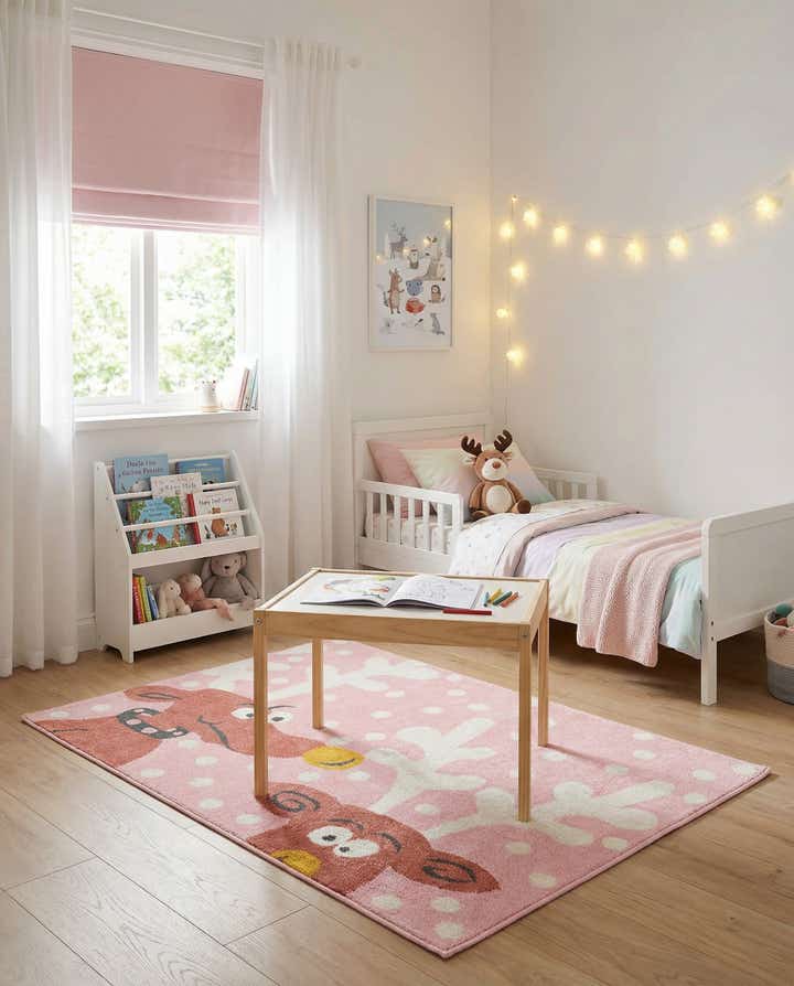 4' x 5' 7 Whimsy Kids Rug