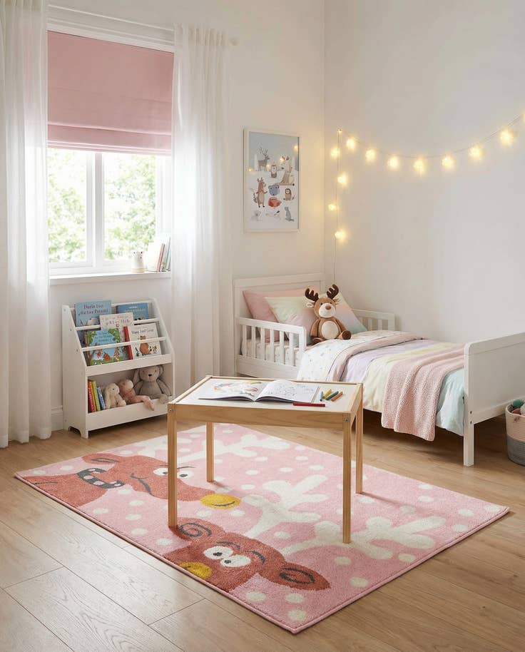Detail image of 4' x 5' 7 Whimsy Kids Rug