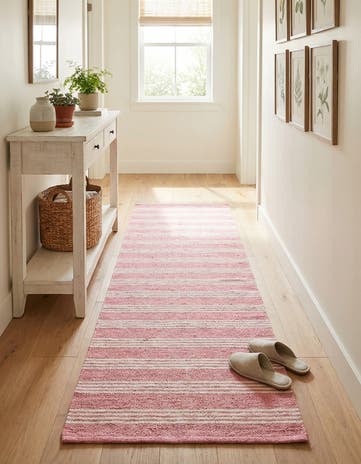 2' x 6' 1 Hand Woven Lariat Runner Rug