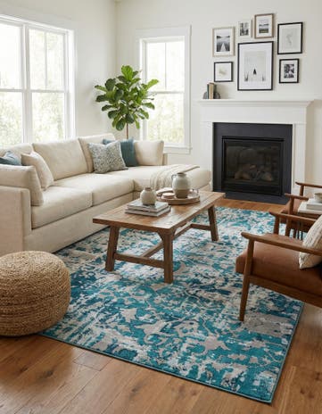 Blue Lucerne Rug