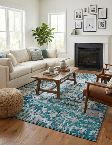 Blue Lucerne Rug