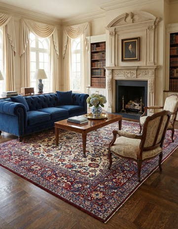 7' 10 x 11' 7 Najafabad Wool Rug