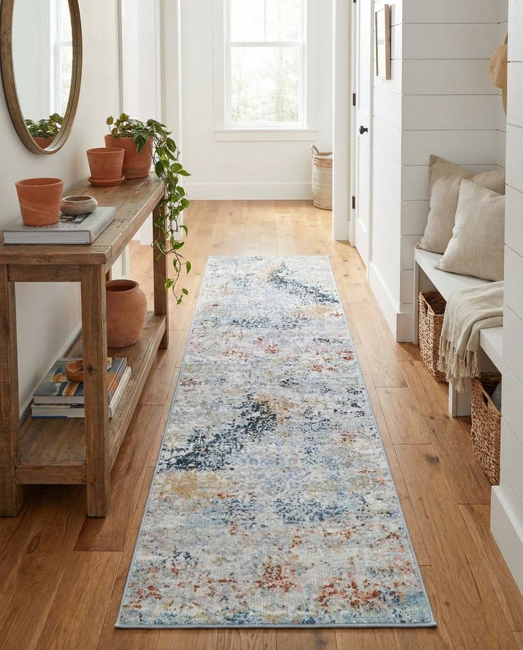 Detail image of 2' x 8' Kamala Washable Runner Rug