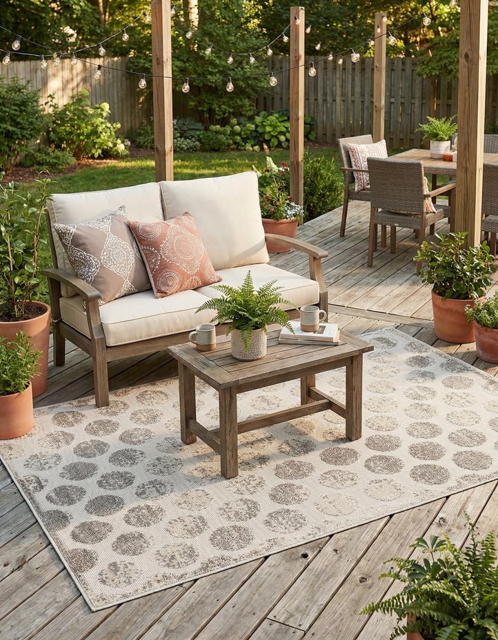 4' x 6' Easy-Clean Sabrina Soto Indoor / O...