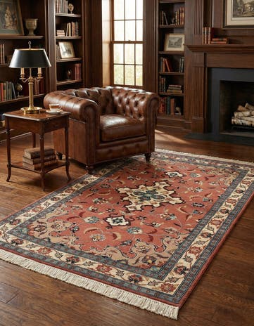 3' 2 x 5' 2 Hand Knotted Lahour Wool Rug