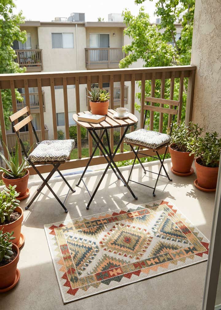 2' x 3' Easy-Clean Baja Indoor / Outdoor Rug