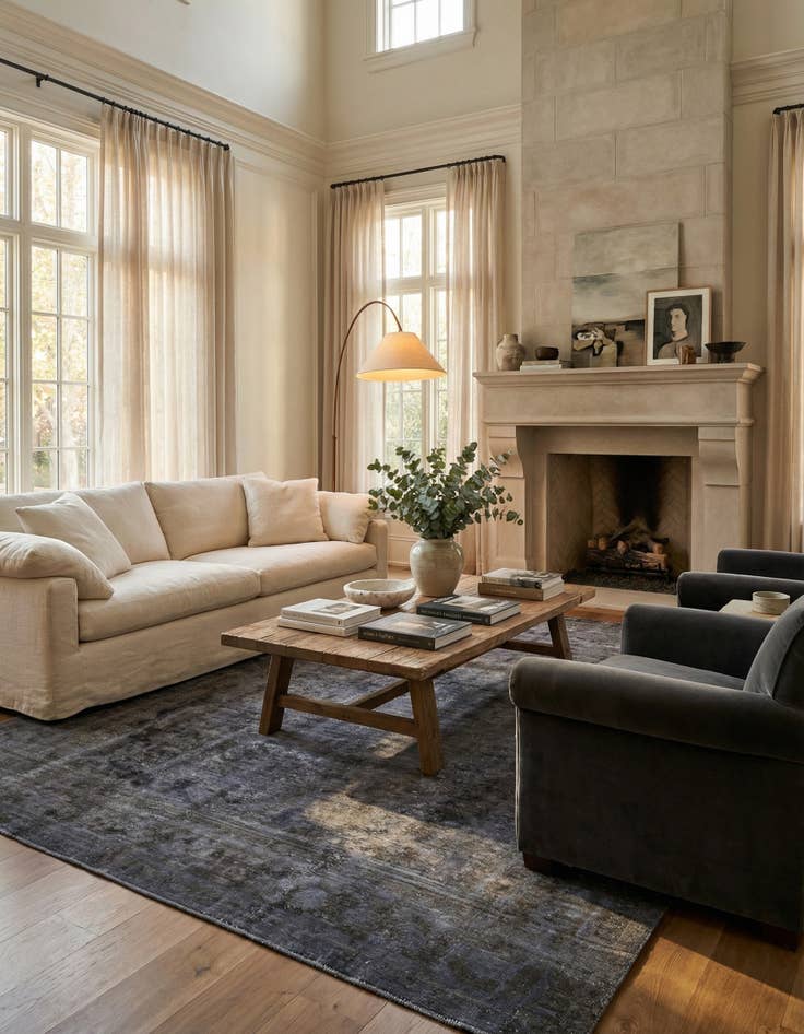 Detail image of 9' 4 x 12' 7  Hand Knotted Ultra Vintage Persian Wool Rug