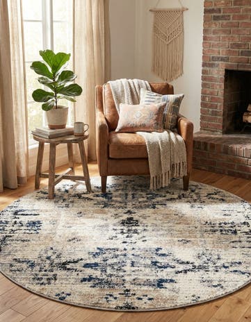 5' x 5' Tucson Round Rug