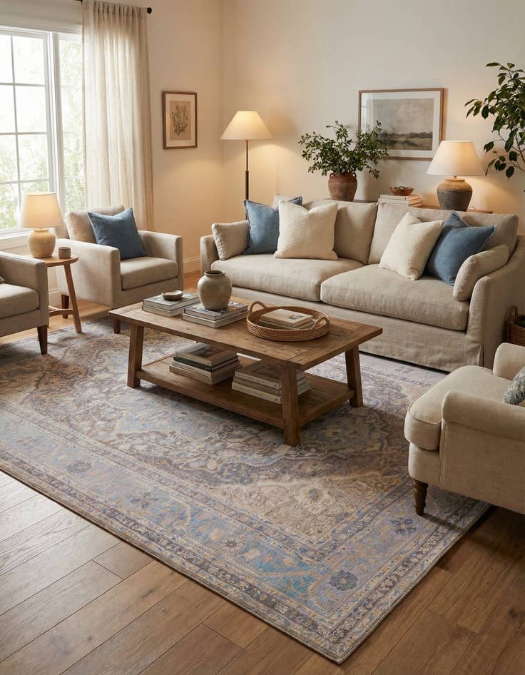 Detail image of 8' 4 x 12' Timeless Rug