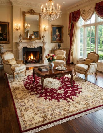5' 7 x 7' 9 Tabriz Rug