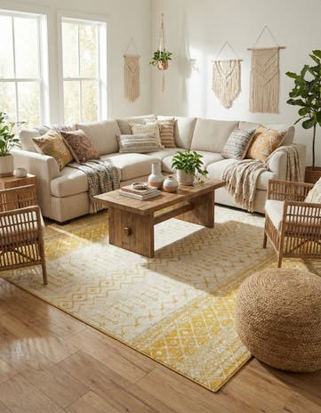 10' 8 x 14' Moroccan Trellis Rug