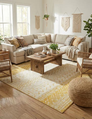 10' 8 x 14' Moroccan Trellis Rug