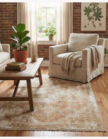 3' x 5' Hand Knotted Ultra Vintage Persian Wool Rug