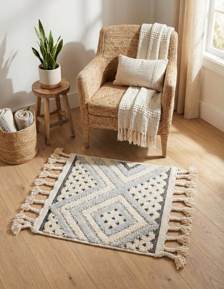 Detail image of  1' 4 x 1' 4 Arlo Sample Rug