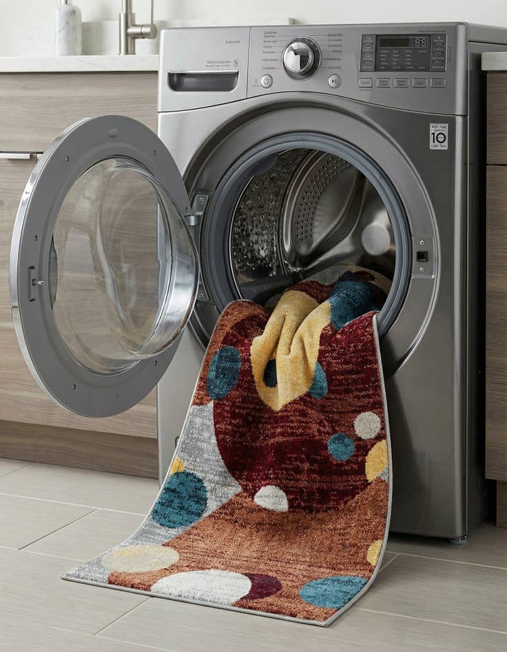 Detail image of  2' x 4' 1 Kamala Washable Runner Rug