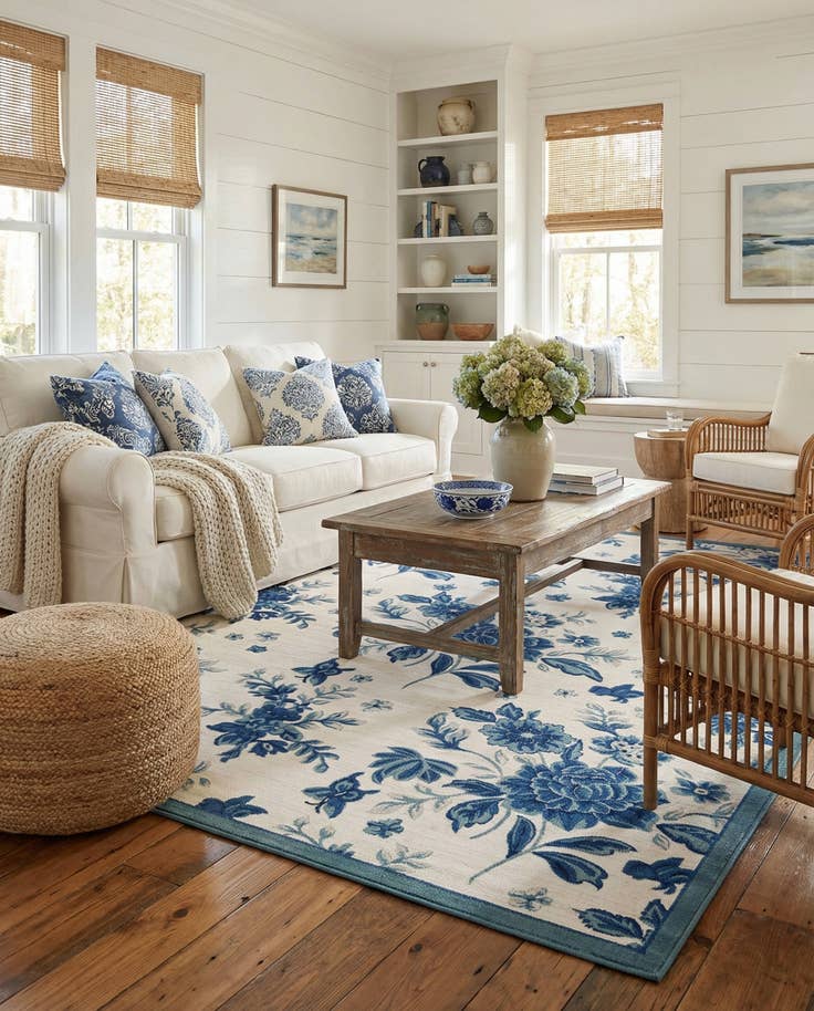 Detail image of 9' x 12' Blossom Rug