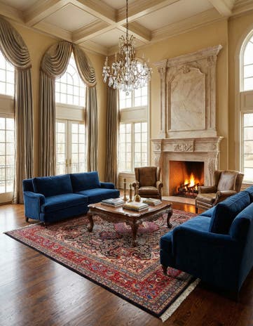 9' 7 x 12' 5 Tabriz Wool Rug