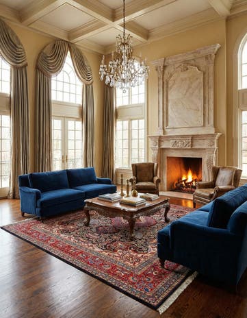 9' 7 x 12' 5 Tabriz Wool Rug