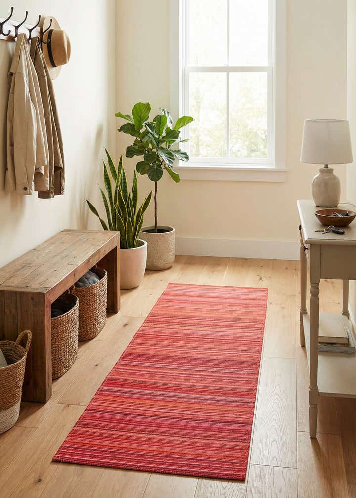 2' x 6' Easy-Clean Vista Breeze Indoor / Outdoor Runner Rug