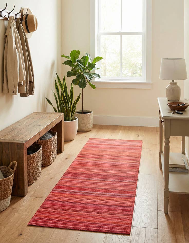 Detail image of 2' x 6'  Washable Vista Breeze Indoor / Outdoor Runner Rug