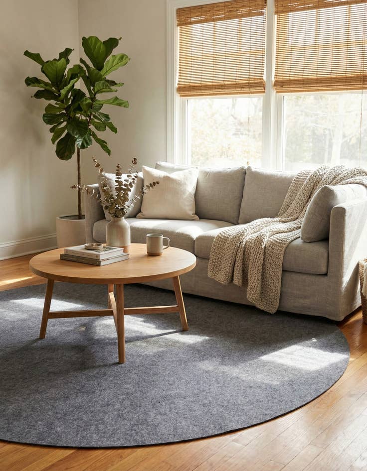 Detail image of 8' x 8' Round Uni-Luxe Rug Pad